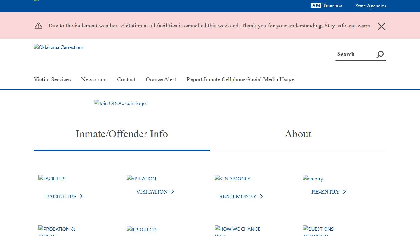 Department of Corrections